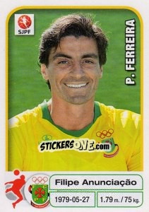 Figurina Filipe Anunciacao - Futebol 2012-2013 - Panini