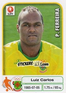 Sticker Luiz Carlos - Futebol 2012-2013 n. 211 - Panini