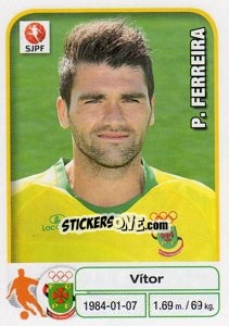 Sticker Vitor - Futebol 2012-2013 n. 212 - Panini