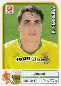 Sticker Josue - Futebol 2012-2013 n. 214 - Panini