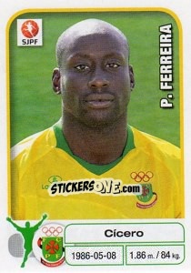 Sticker Cicero - Futebol 2012-2013 - Panini