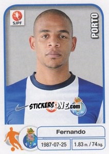 Sticker Fernando - Futebol 2012-2013 - Panini