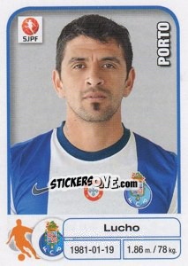 Figurina Lucho González - Futebol 2012-2013 - Panini