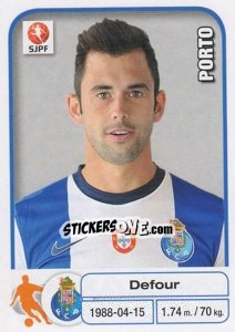 Sticker Steven Defour - Futebol 2012-2013 - Panini