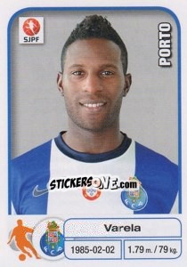 Figurina Silvestre Varela - Futebol 2012-2013 - Panini