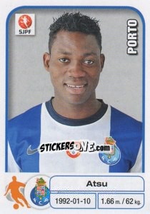 Sticker Christian Atsu - Futebol 2012-2013 n. 236 - Panini