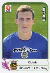 Sticker Oblak - Futebol 2012-2013 n. 243 - Panini