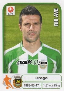 Sticker Braga - Futebol 2012-2013 n. 254 - Panini