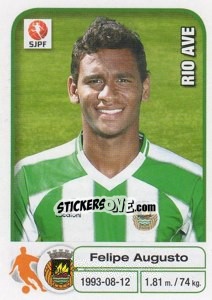 Sticker Felipe Augusto - Futebol 2012-2013 - Panini