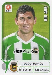 Sticker Joao Tomas - Futebol 2012-2013 n. 257 - Panini