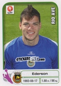 Sticker Ederson - Futebol 2012-2013 n. 260 - Panini