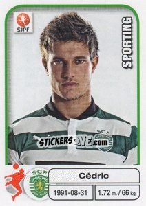 Sticker Cédric Soares - Futebol 2012-2013 - Panini