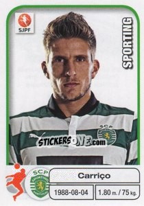 Sticker Daniel Carriço - Futebol 2012-2013 n. 267 - Panini