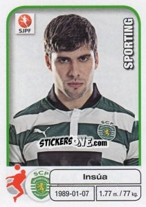 Sticker Emiliano Insua - Futebol 2012-2013 - Panini