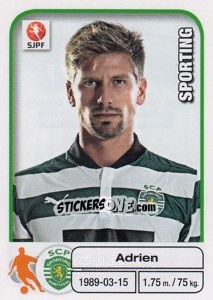 Figurina Adrien Silva - Futebol 2012-2013 - Panini