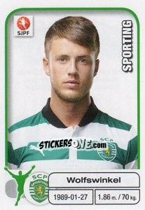 Sticker Ricky van Wolfswinkel - Futebol 2012-2013 n. 278 - Panini