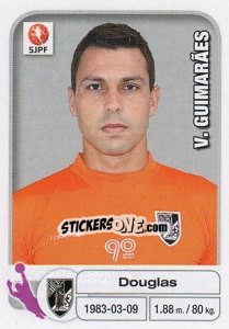 Sticker Douglas - Futebol 2012-2013 n. 283 - Panini
