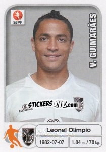 Sticker Leonel Olimpio - Futebol 2012-2013 n. 290 - Panini