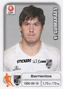Sticker Barrientos - Futebol 2012-2013 - Panini