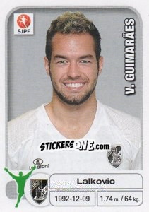 Sticker Lalkovic - Futebol 2012-2013 n. 297 - Panini