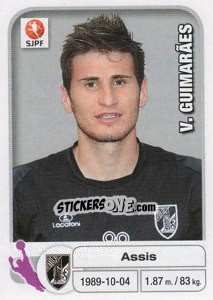 Sticker Assis - Futebol 2012-2013 n. 300 - Panini