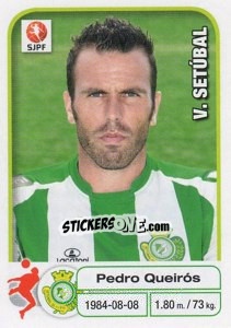 Figurina Pedro Queiros - Futebol 2012-2013 - Panini