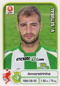 Sticker Amoreirinha - Futebol 2012-2013 - Panini