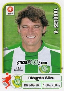 Sticker Ricardo Silva - Futebol 2012-2013 n. 308 - Panini