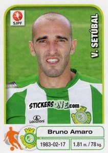 Sticker Bruno Amaro - Futebol 2012-2013 n. 313 - Panini