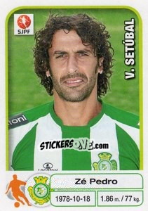 Figurina Ze Pedro - Futebol 2012-2013 - Panini