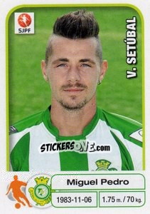 Sticker Miguel Pedro - Futebol 2012-2013 n. 316 - Panini