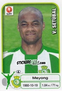 Sticker Meyong - Futebol 2012-2013 n. 318 - Panini