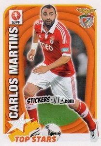 Figurina Carlos Martins (Benfica) - Futebol 2012-2013 - Panini