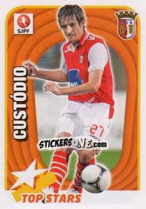 Figurina Custodio (Braga) - Futebol 2012-2013 - Panini