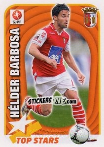 Sticker Helder Barbosa (Braga) - Futebol 2012-2013 n. 326 - Panini