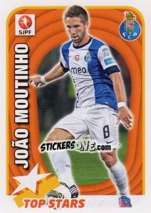 Sticker João Moutinho (Porto) - Futebol 2012-2013 n. 327 - Panini