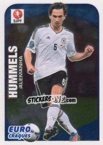 Sticker Mats Hummels (Alemanha) - Futebol 2012-2013 - Panini