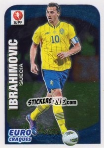 Sticker Zlatan Ibrahimovic (Suecia) - Futebol 2012-2013 n. 347 - Panini