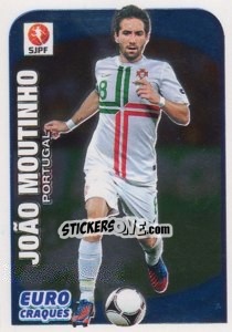 Sticker João Moutinho (Portugal) - Futebol 2012-2013 n. 349 - Panini