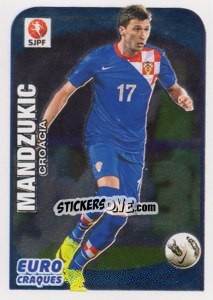 Sticker Mario Mandzukic (Croacia) - Futebol 2012-2013 n. 354 - Panini