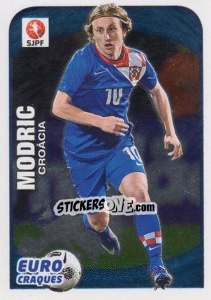 Sticker Luka Modric (Croacia) - Futebol 2012-2013 n. 356 - Panini