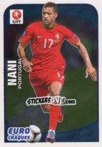 Sticker Nani (Portugal) - Futebol 2012-2013 - Panini