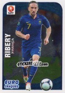 Sticker Franck Ribery (Franca) - Futebol 2012-2013 n. 363 - Panini
