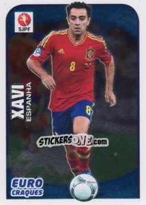 Sticker Xavi Hernandez (Espanha) - Futebol 2012-2013 n. 368 - Panini