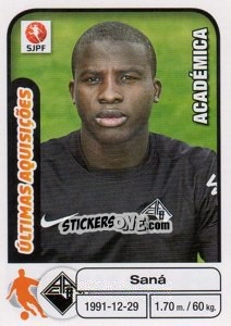 Figurina Sana (Academica) - Futebol 2012-2013 n. 370 - Panini