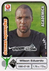 Sticker Wilson Eduardo (Academica) - Futebol 2012-2013 - Panini