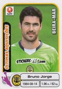 Figurina Bruno Jorge (Beira-Mar) - Futebol 2012-2013 - Panini