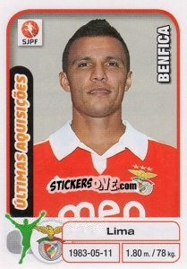 Sticker Lima (Benfica) - Futebol 2012-2013 n. 374 - Panini