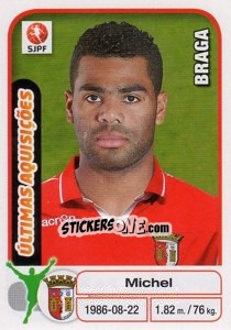 Figurina Michel (Braga) - Futebol 2012-2013 - Panini