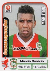 Sticker Marcio Rosario (Maritimo) - Futebol 2012-2013 n. 381 - Panini